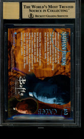 2003 Buffy the Vampire Slayer Autograph Nathan Fillion as Caleb Auto BGS 9.5/10